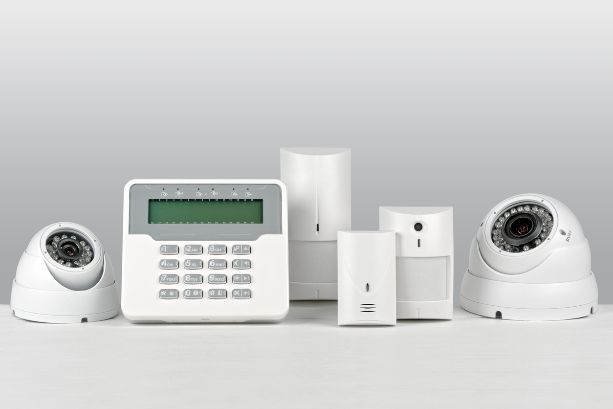 A set of devices for the CCTV alarm system